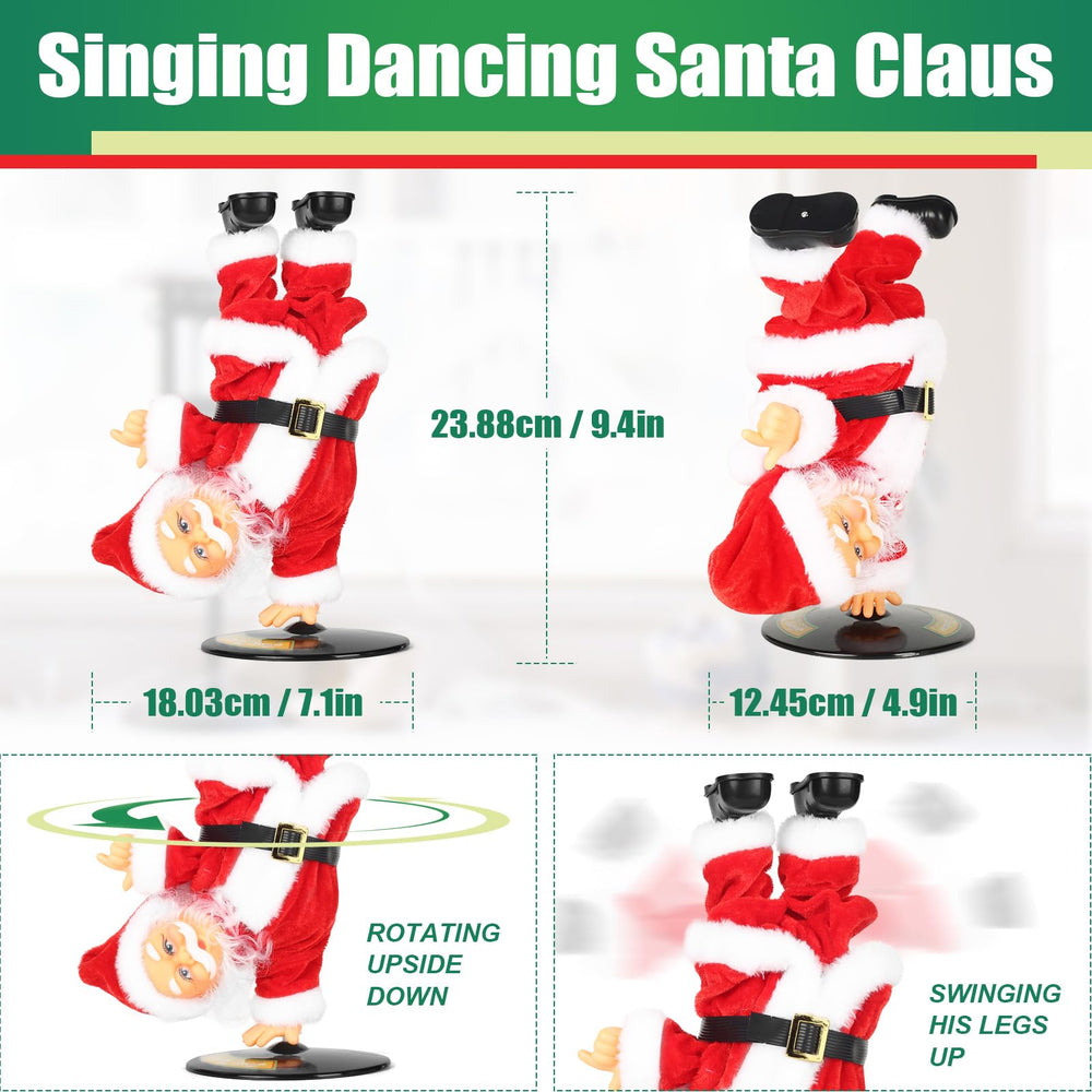 SdeNow breakdancing Santa toy inspires kids' movement and imagination.