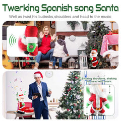 SdeNow Dancing Santa plush display brightens homes and classrooms as festive décor.