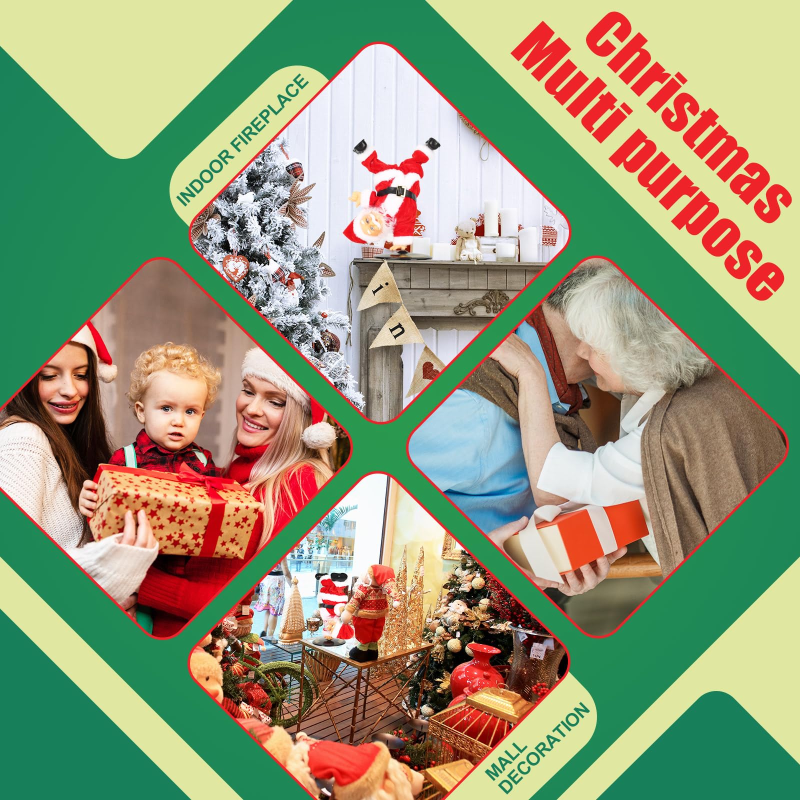 SdeNow Santa suits homes, offices, and events with motion and music.