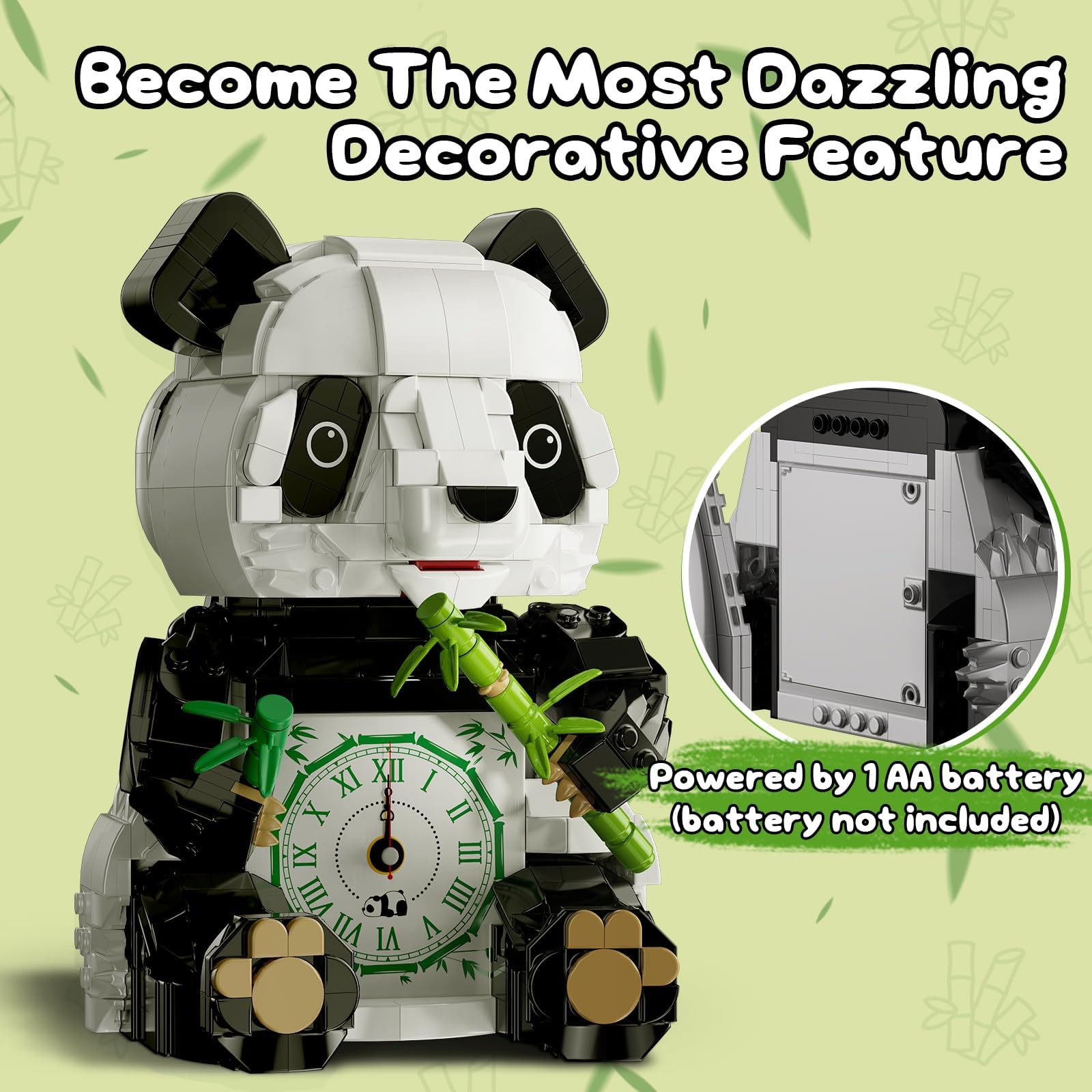 SDVWSF Panda expressive face design sparks imagination and display options.