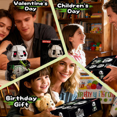 SDVWSF Panda premium gift box enhances gifting and presentation.