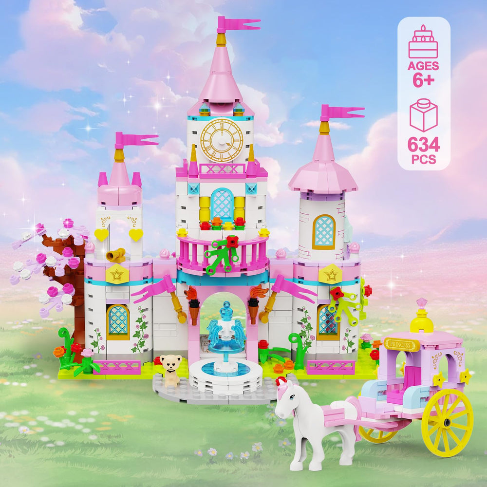 SDVWSF Princess Castle garden scene enhances creative storytelling