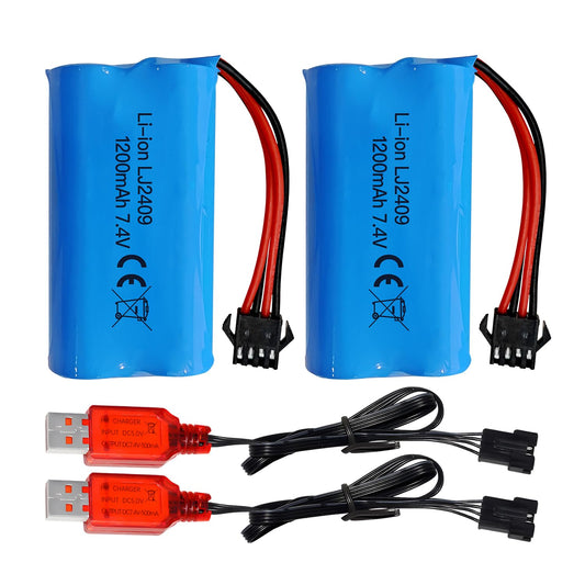 Sea Jump EC08 dual-pack battery for longer RC car sessions