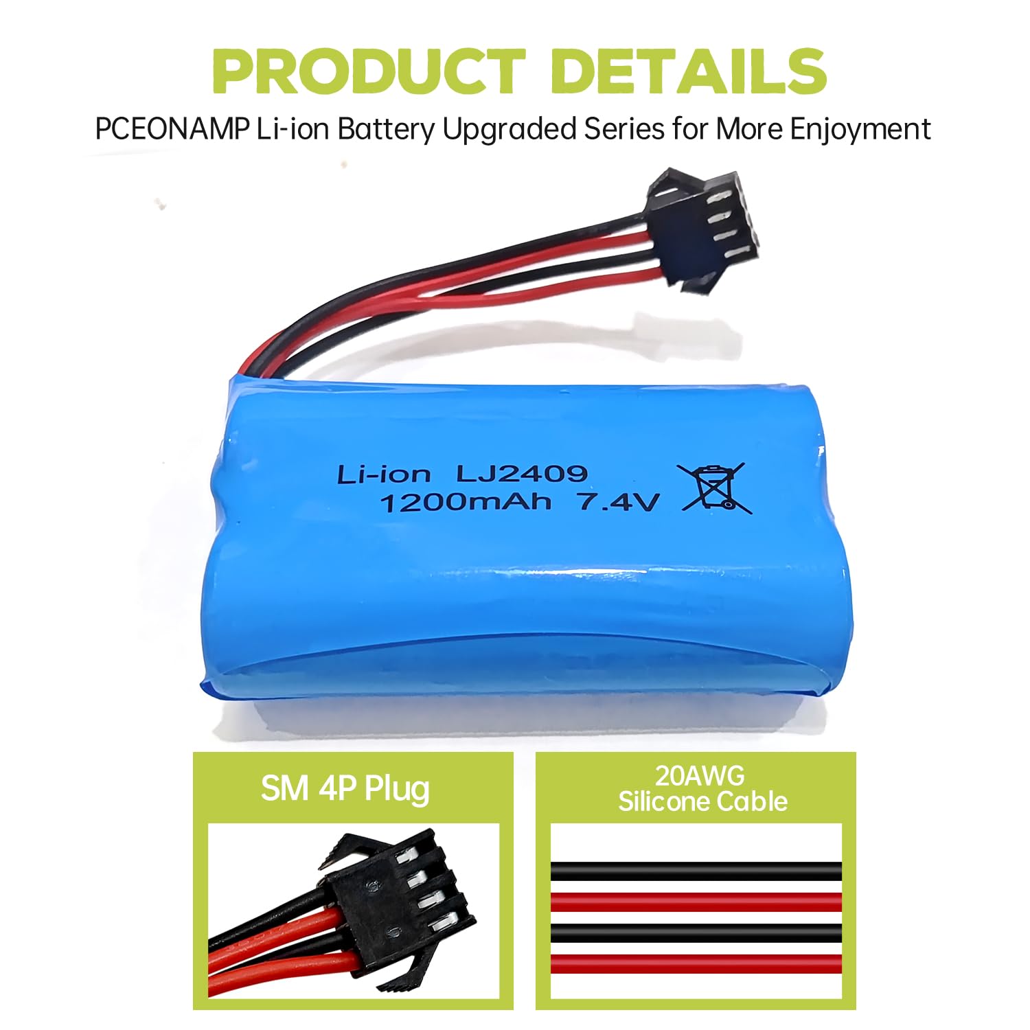 Sea Jump battery terminals with color-coded polarity for easy setup
