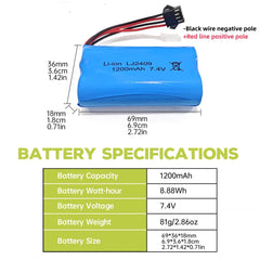 Sea Jump USB charging cable for quick, convenient recharges
