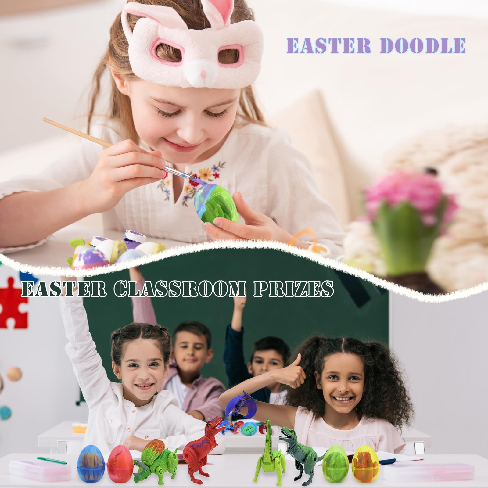 Durable Sealive eggs are built for Easter hunts and active pretend play.