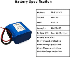 Seasider bare leads wire for direct, easy connections and quick setup.