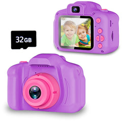 Seckton Upgrade Kids Selfie Camera front view highlights portable design for quick photo moments.