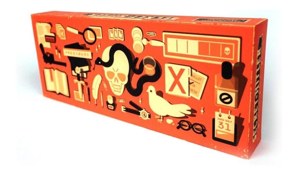 Secret Hitler beautiful wooden components enhance tactile gameplay.