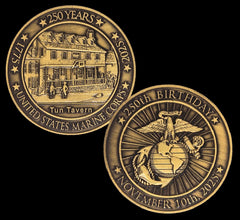 Secret Squirrel solid brass 2025 Marine Corps coin, 2-inch display-ready keepsake for families