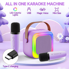 SECULEAD karaoke with Bluetooth 5.3 connection for easy wireless streaming