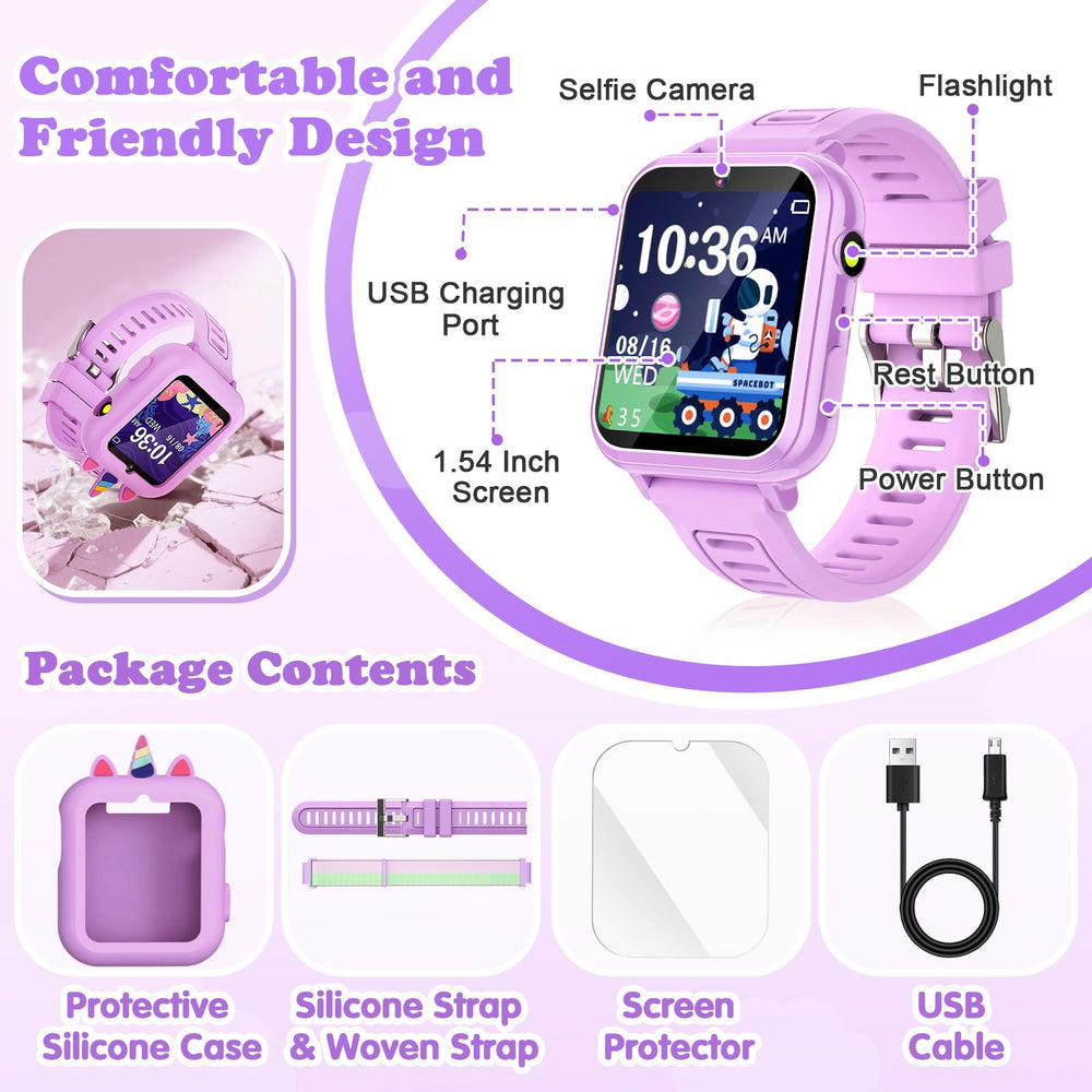 Sedzofan Kids Smart Watch alarm settings help kids manage time