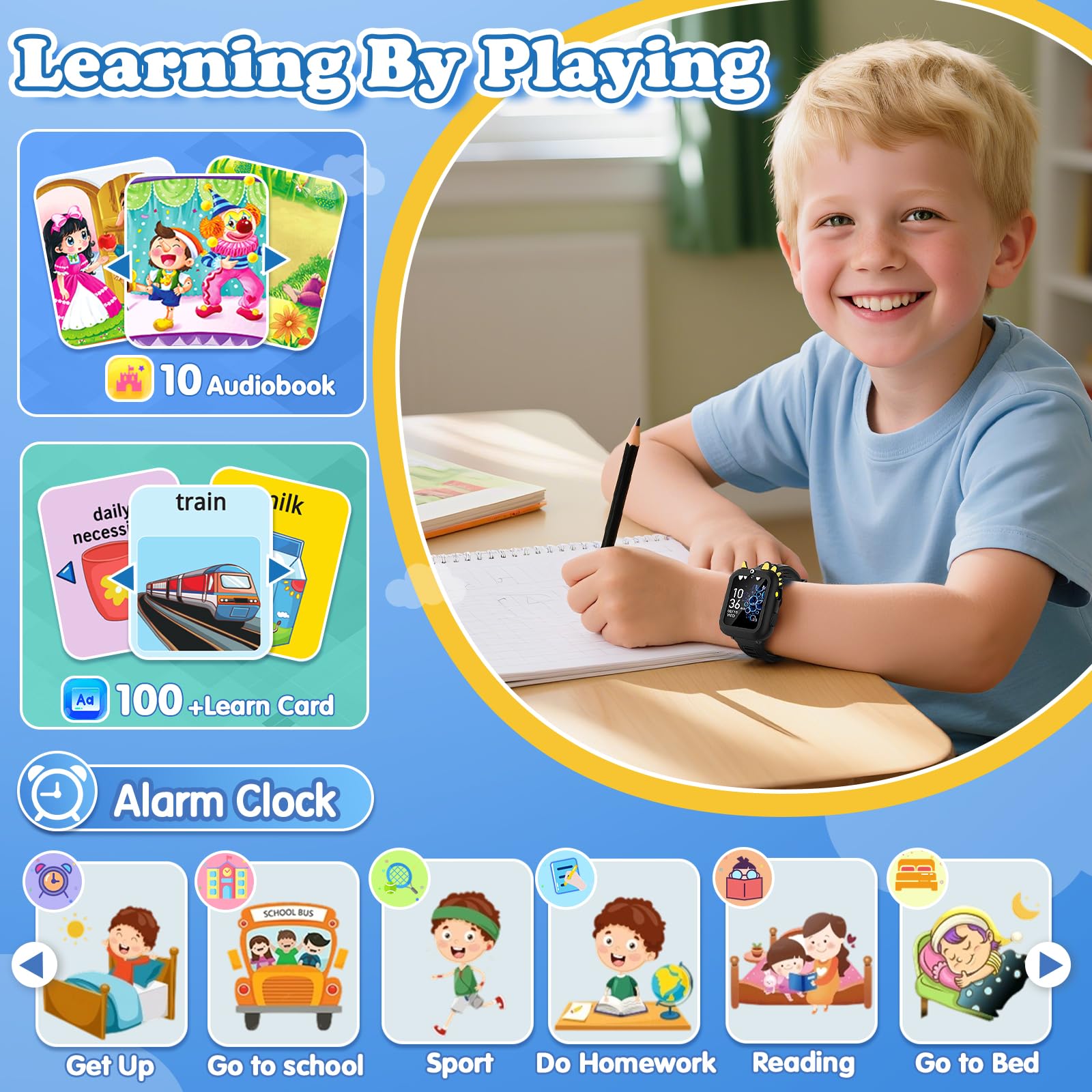 Sedzofan Kids Smart Watch battery life emphasizes long standby
