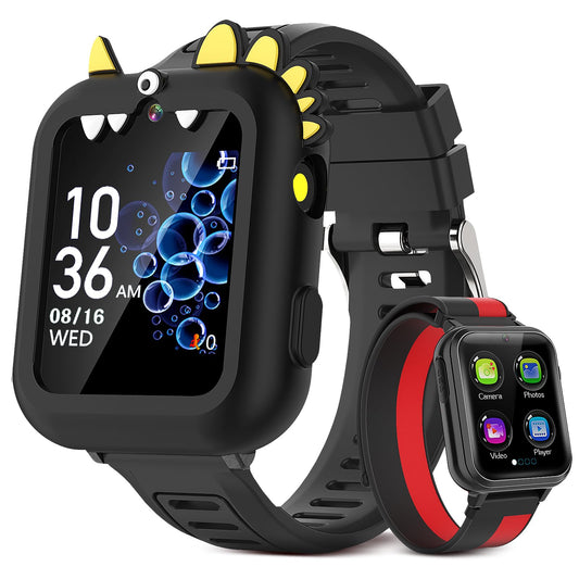 Sedzofan Kids Smart Watch front view showcases durable design for active adventures
