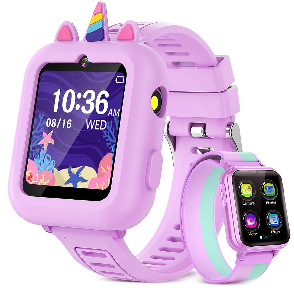 Sedzofan Kids Smart Watch front view, durable daily wear for active kids