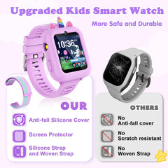 Sedzofan Kids Smart Watch games menu for engaging learning and play
