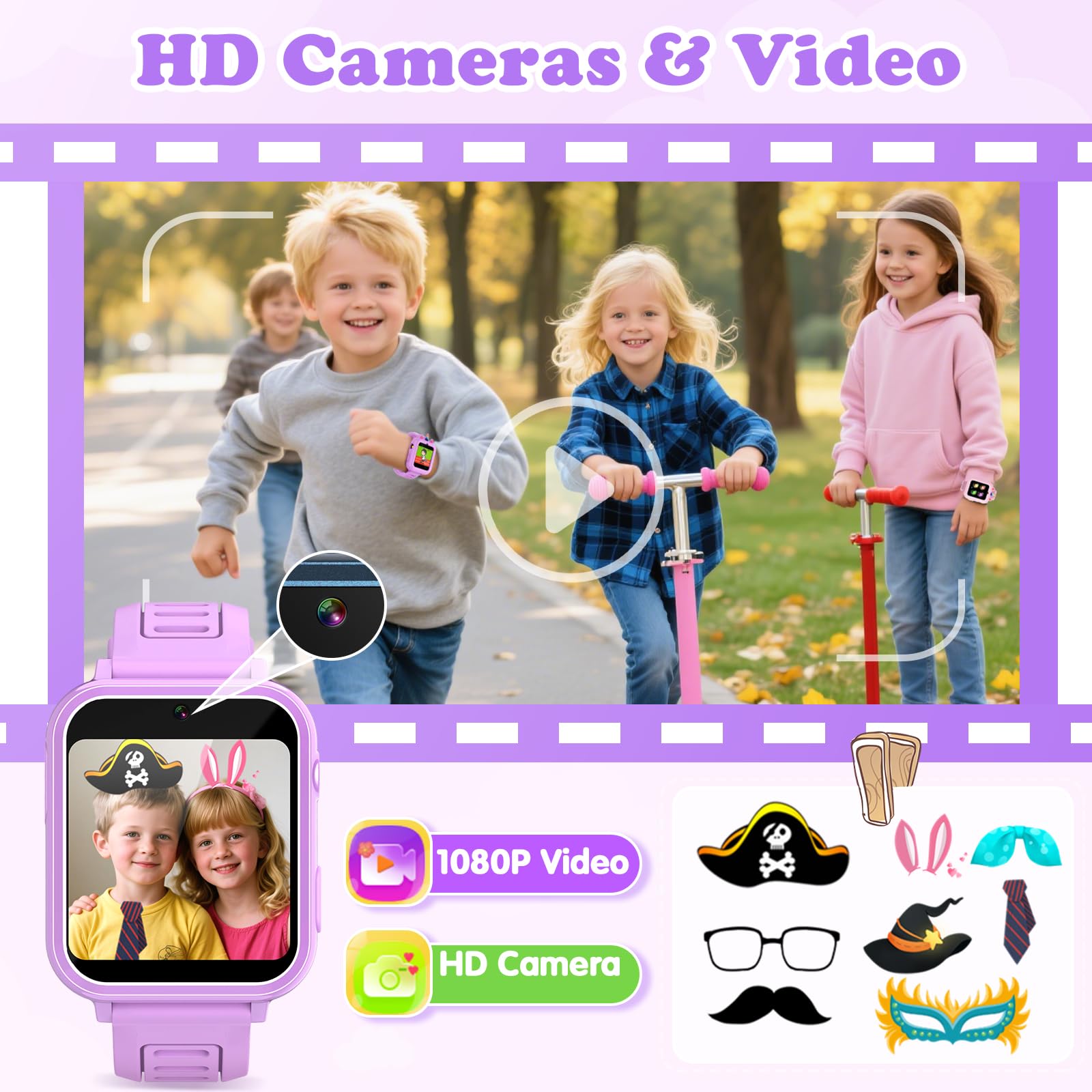 Sedzofan Kids Smart Watch silicone protection protects during sports