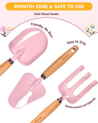 Seedypop gloves keep little hands safe and nimble while digging.