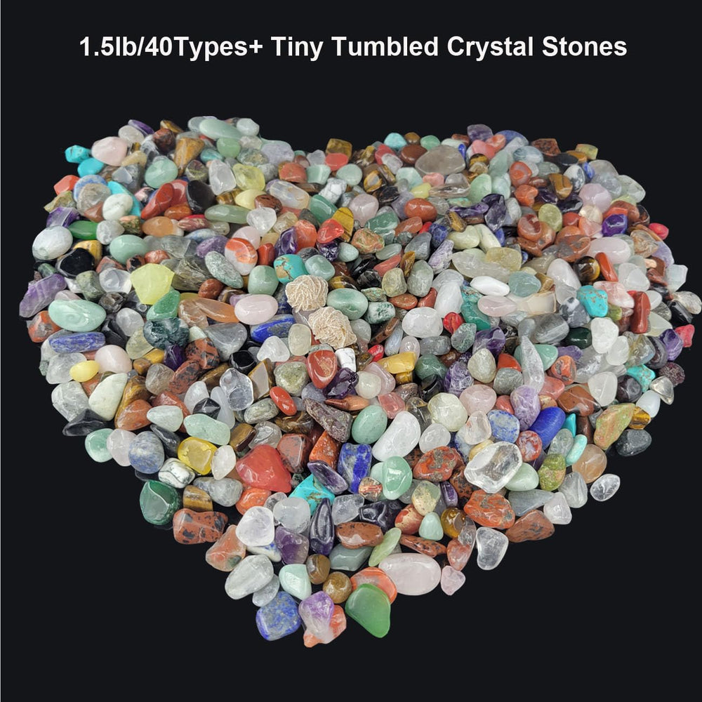 SeeuFun amethyst tumbled chip adds color and variety to crystal study