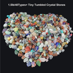 SeeuFun amethyst tumbled chip adds color and variety to crystal study