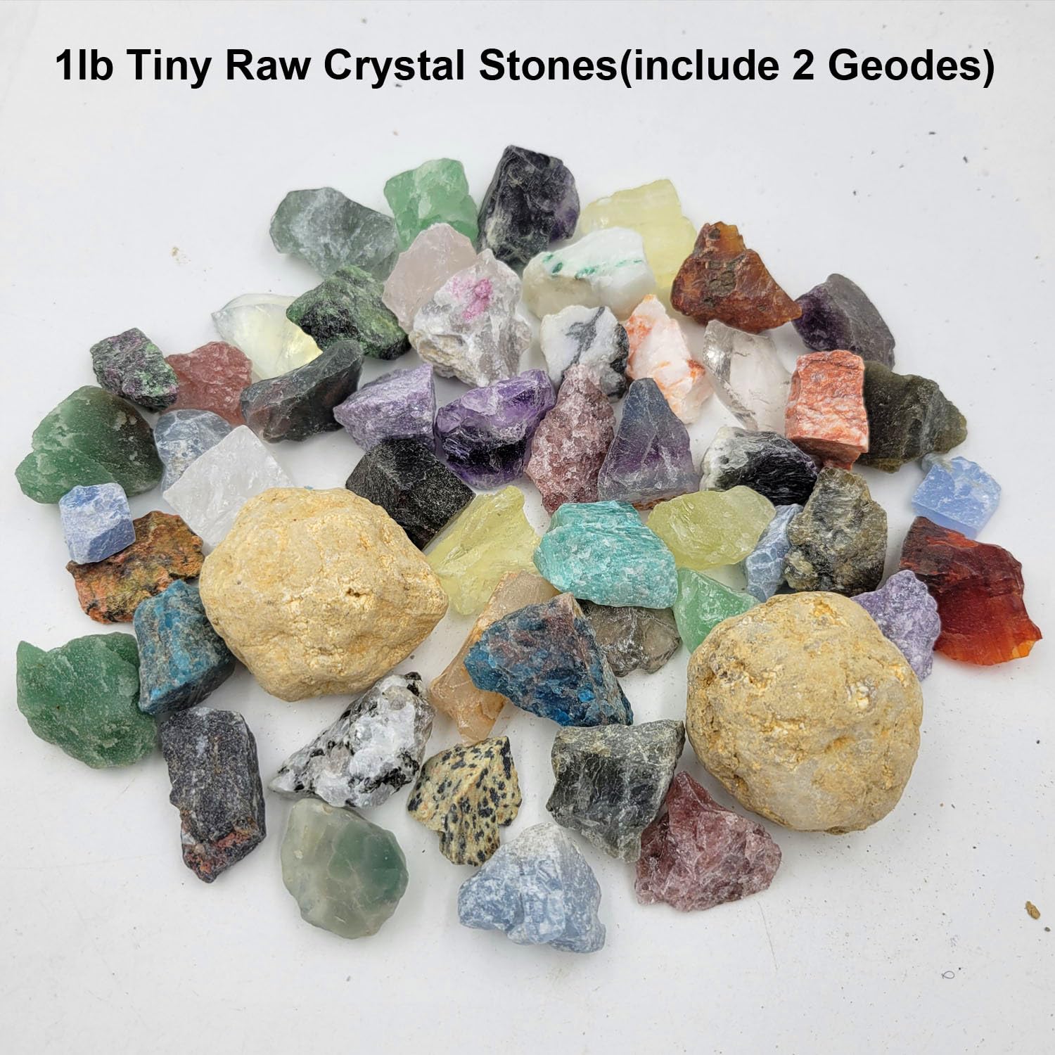 SeeuFun rough stones and raw crystals for hands-on geology exploration