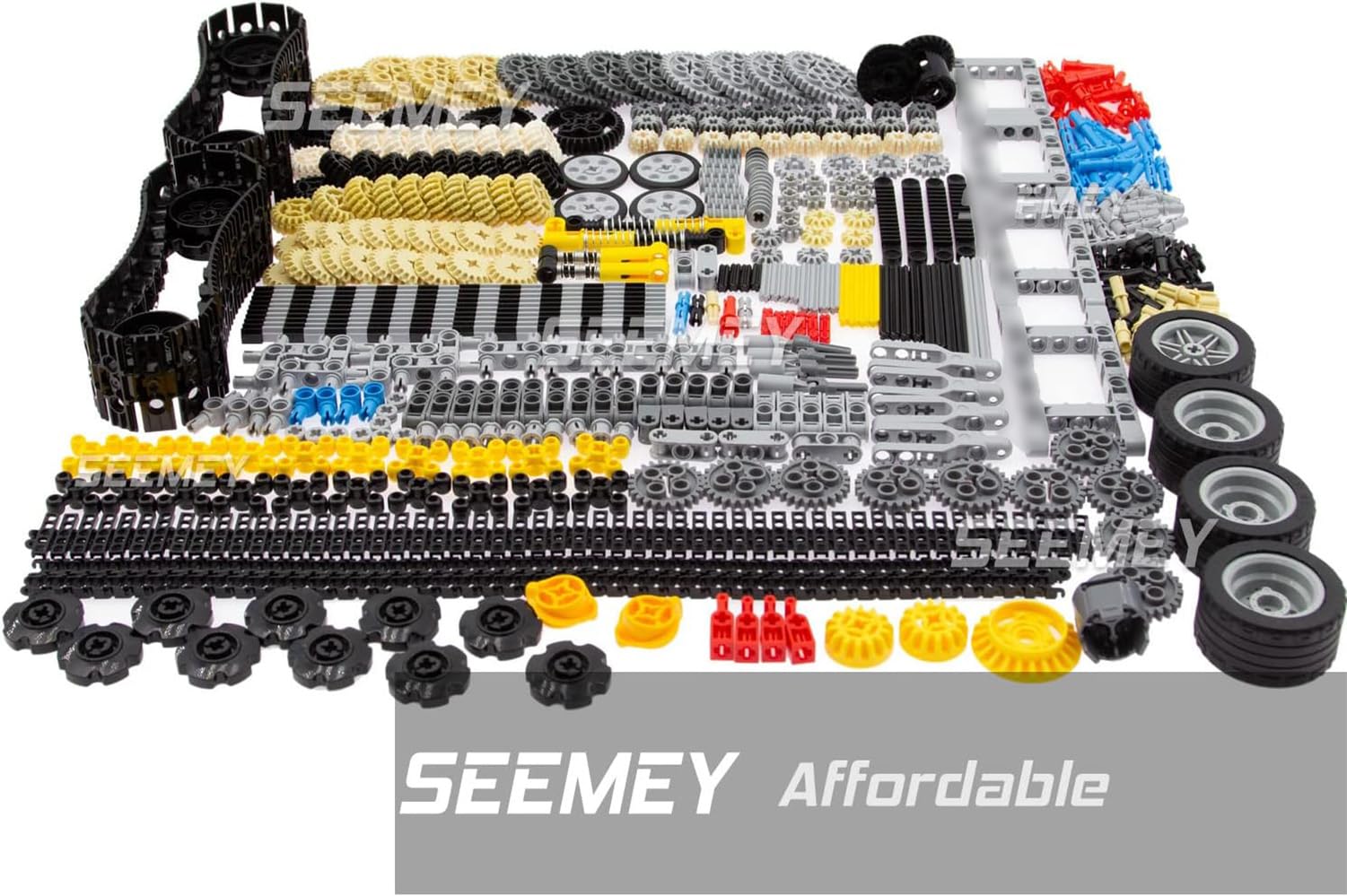 SEEMEY 844Pcs spare parts pack for rapid component replacements.