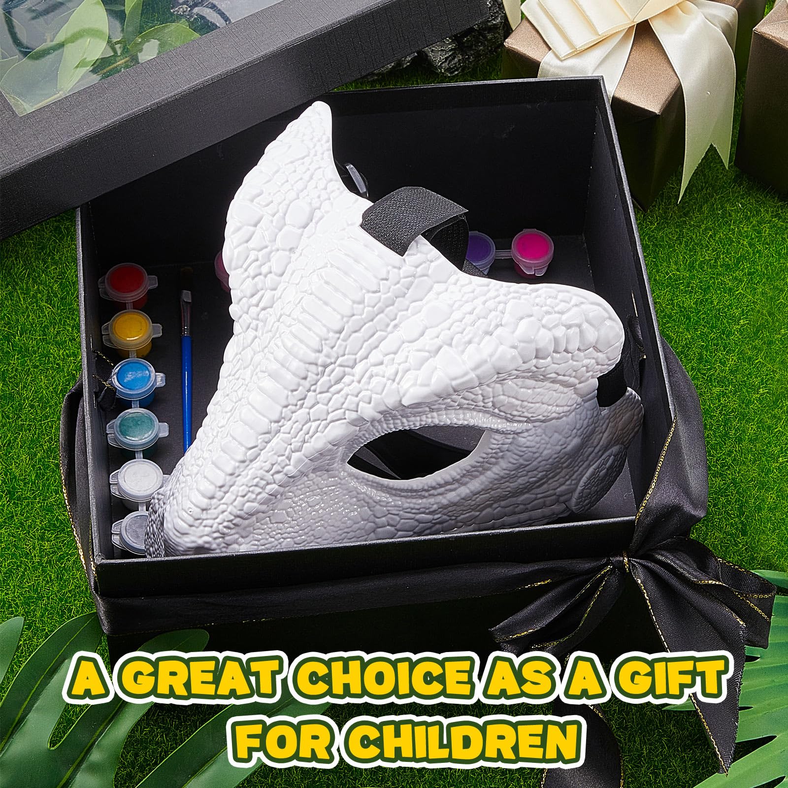 Seenelling Dino Mask paint kit for creative coloring