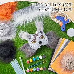 Seenelling felt fabrics in warm colors for mask design