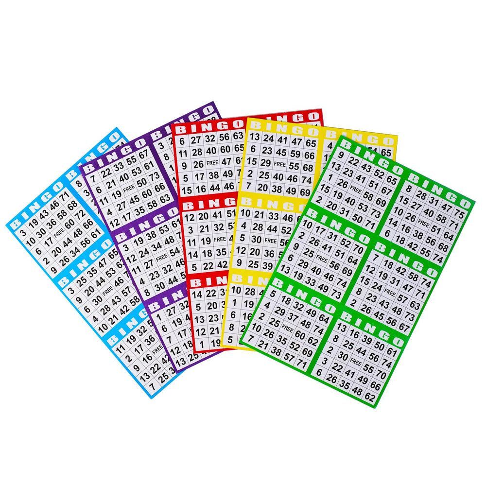 SEETOOOGAMES durable bingo paper designed for repeated use