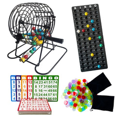 SEETOOOGAMES deluxe bingo cage 8-inch for smooth draws and clear number reads