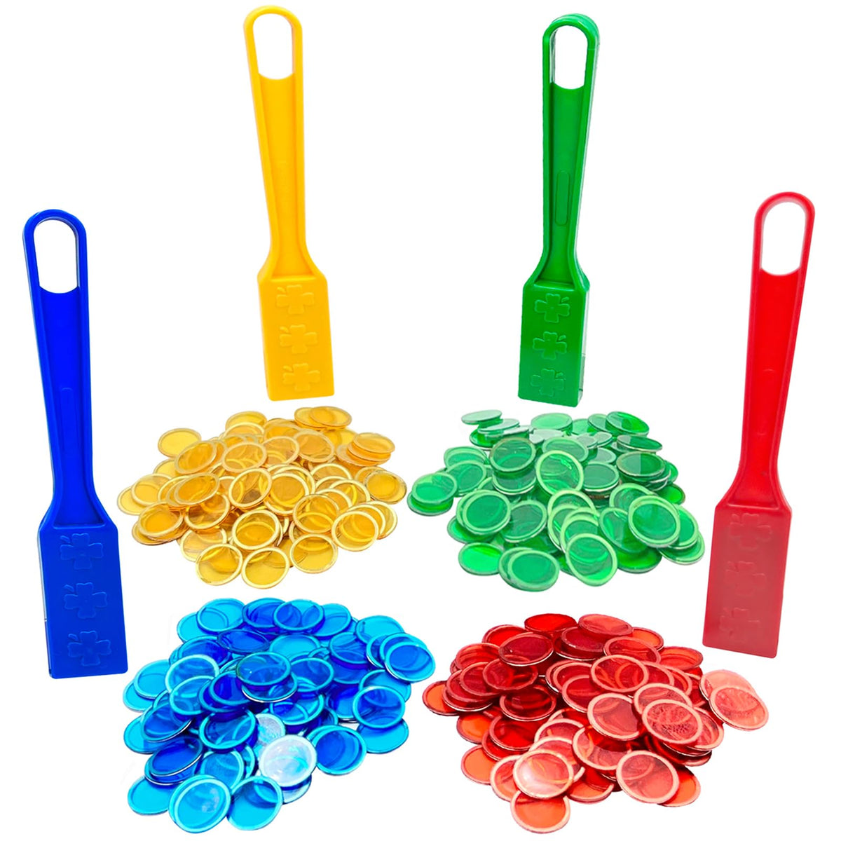 SEETOOOGAMES magnetic wand bingo wands 4-pack for classroom games and hands-on math