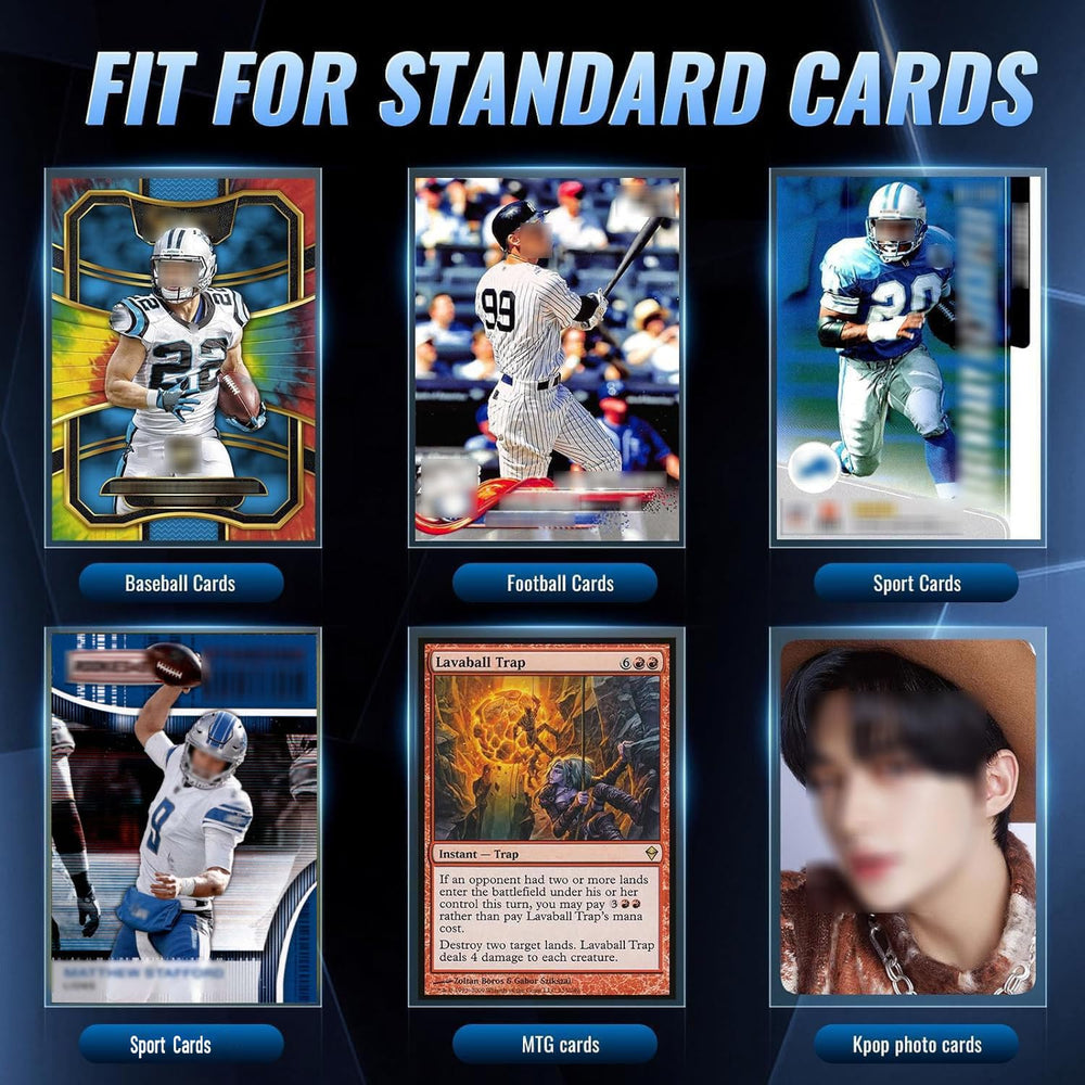 SEFOWG acid-free non-PVC protection preserves card condition