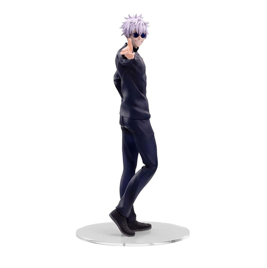 SEGA Jujutsu Kaisen Luminasta Satoru Gojo strong duo statue for dynamic display and collector appeal.