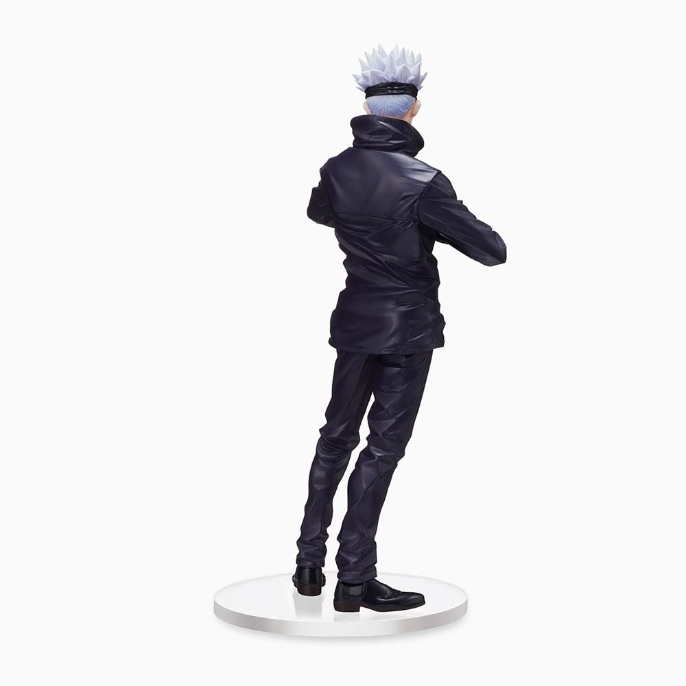 SEGA Satoru Gojo figure color accents, premium finish catches light