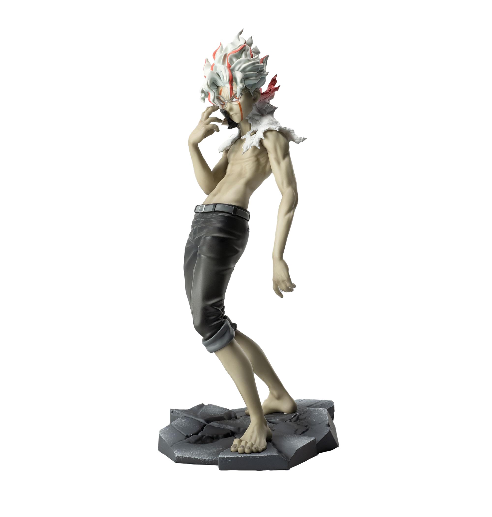 SEGA Luminasta Okarun figure front view showcases a dynamic pose for display.