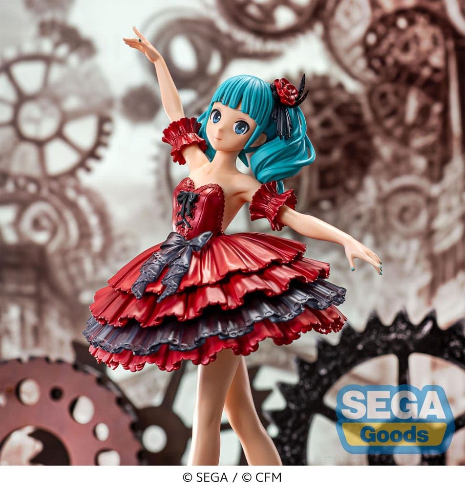 SEGA Luminasta Hatsune Miku Etoile crafted sculpture for fans and collectors.