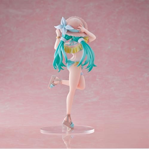 SEGA Luminasta Hatsune Miku Series detailed paint with vibrant shading.