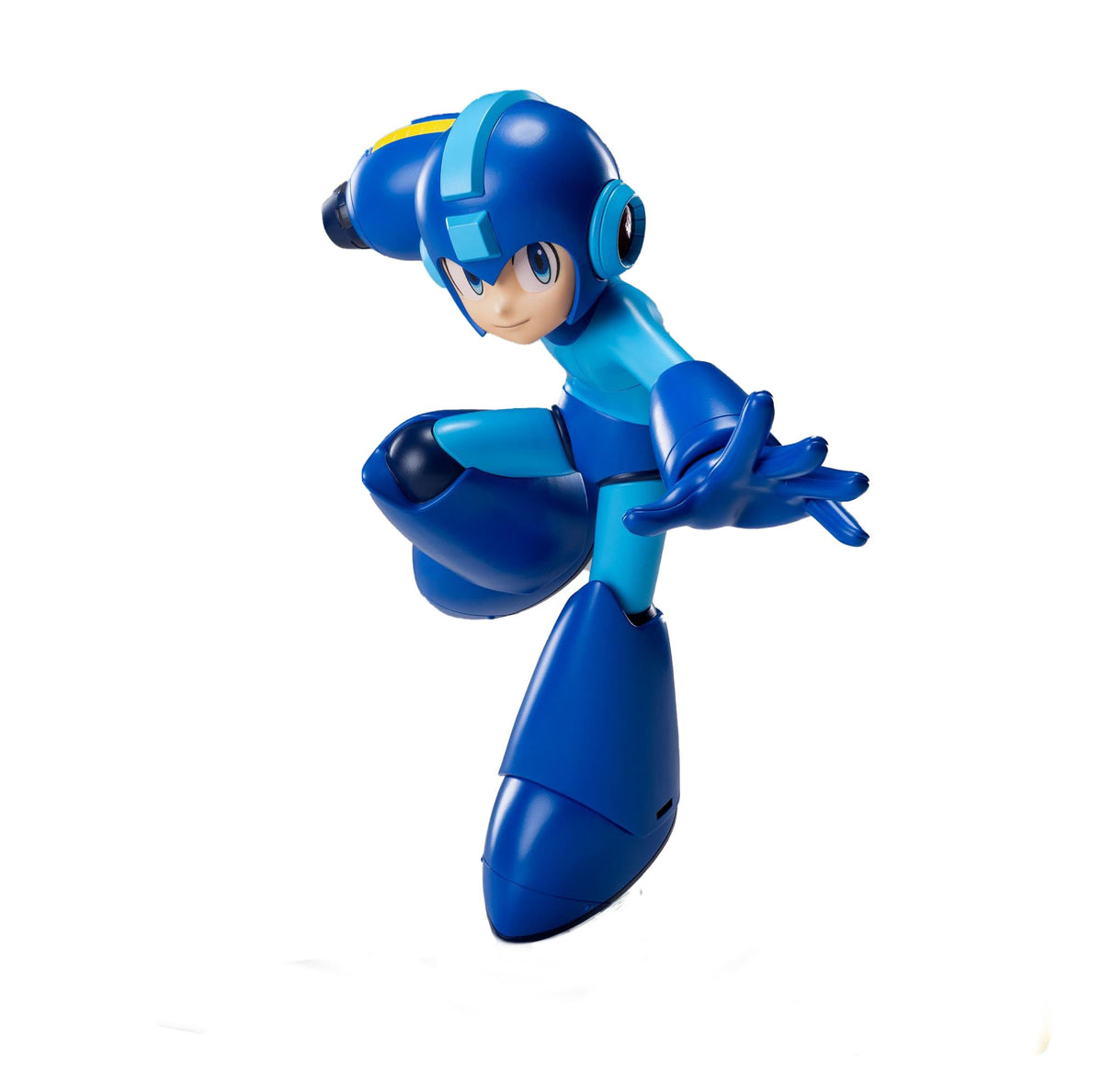 SEGA Luminasta Mega Man prize figure in dynamic pose for display collection.