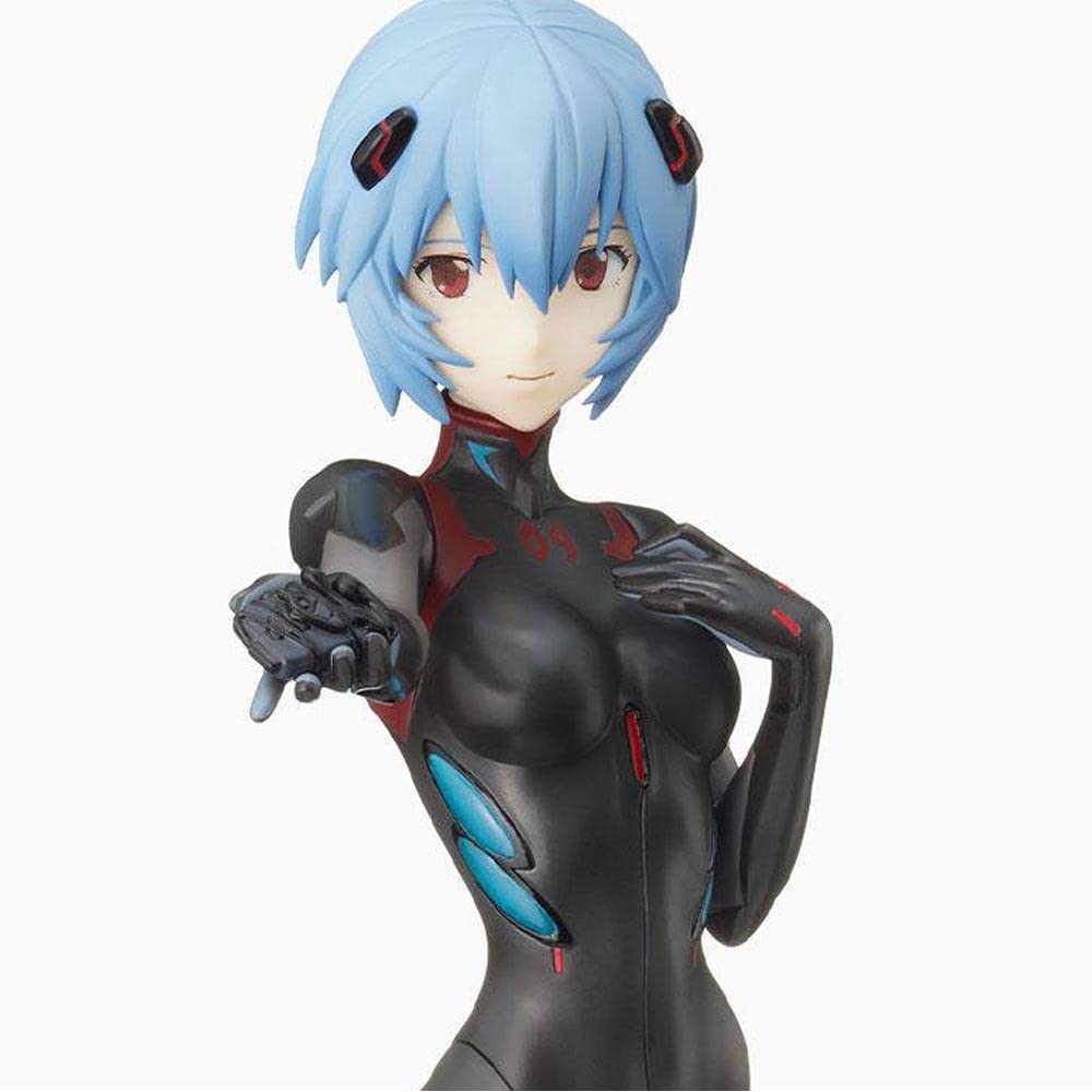 SEGA Rei Ayanami hand-over figure displayed for collection and display purposes.