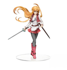 SEGA Sword Art Online Progressive Asuna figure in Aria of a Starless Night pose for display.