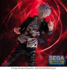SEGA Satoru Gojo figure ritual aura adds visual impact to display.