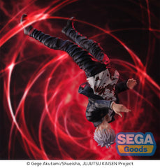 SEGA Satoru Gojo figure size comparison helps display planning.