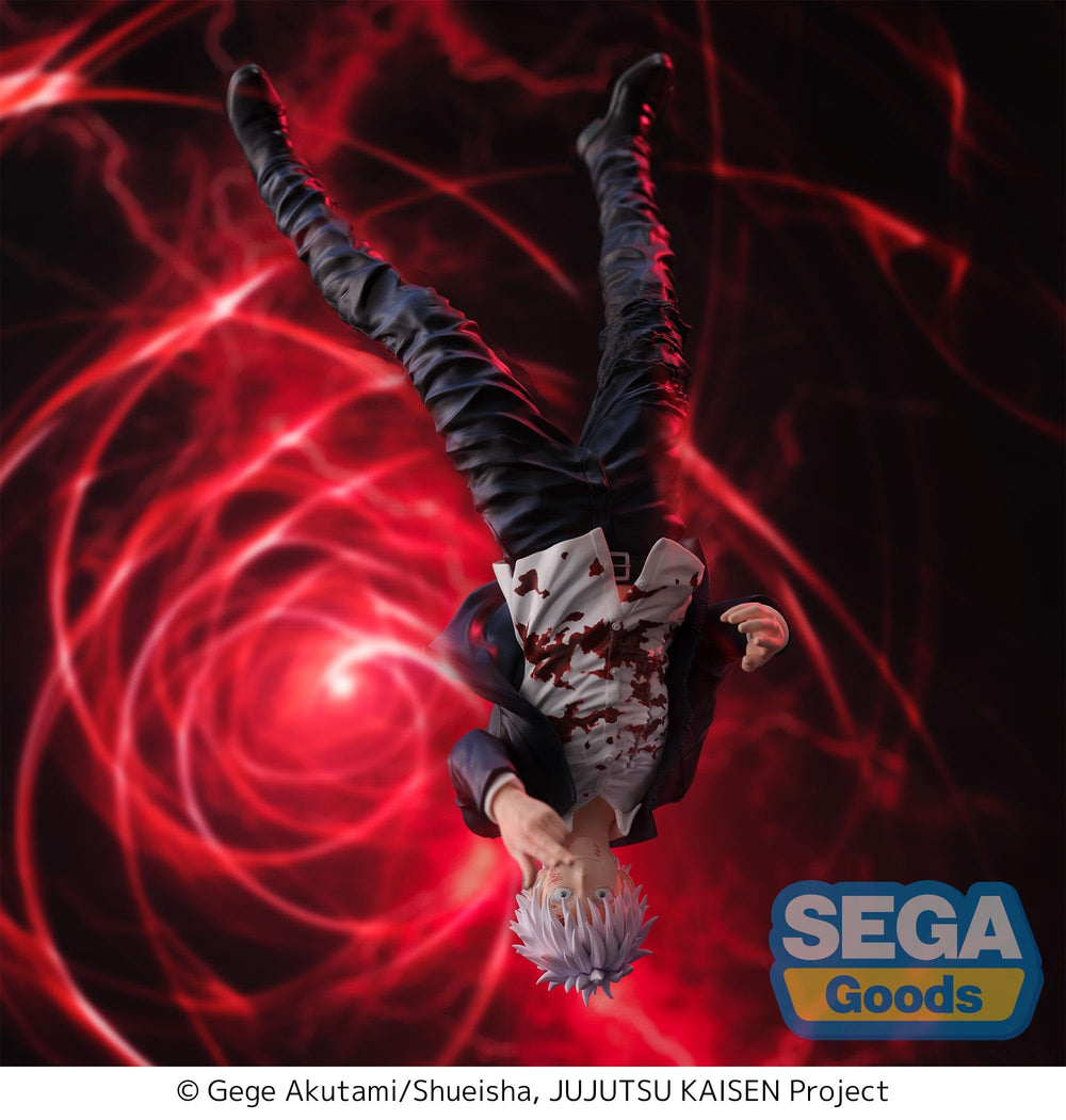 SEGA Satoru Gojo figure stand base provides stable display option.