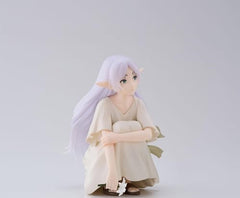 SEGA Yumemirize Frieren figure with base stand ensures stable display.
