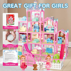 Seifar doll house interior showing multiple rooms for creative storytelling.