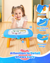 Seimome detachable legs provide strong support and versatile drawing styles.