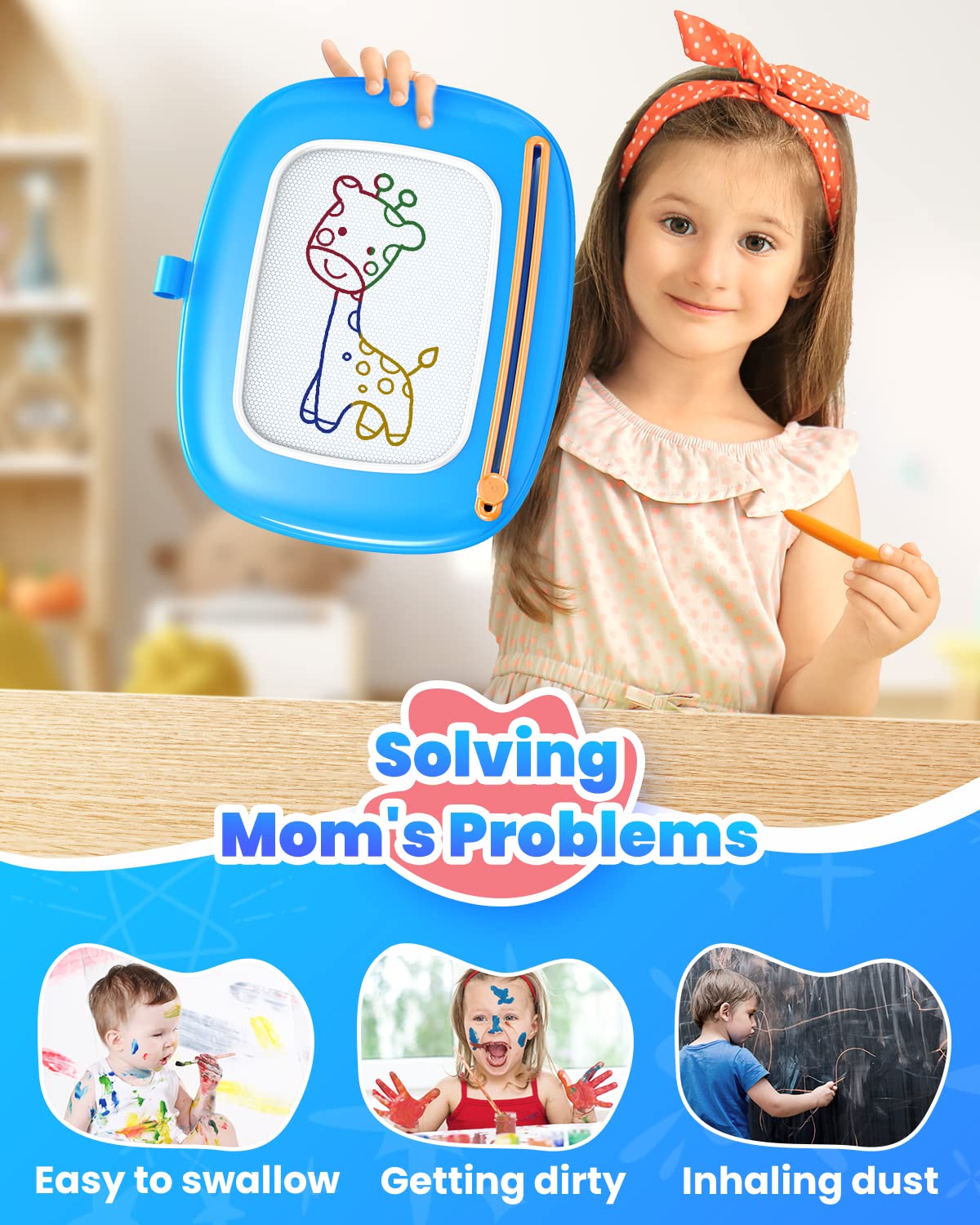 Seimome eco-friendly ABS material keeps playtime safe.