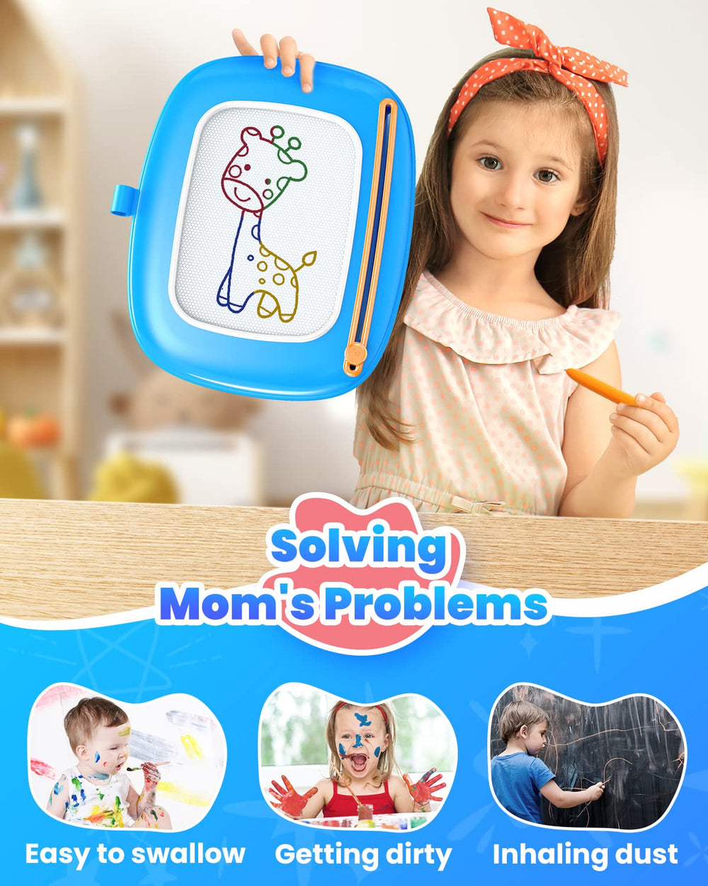 Seimome eco-friendly ABS material keeps playtime safe.