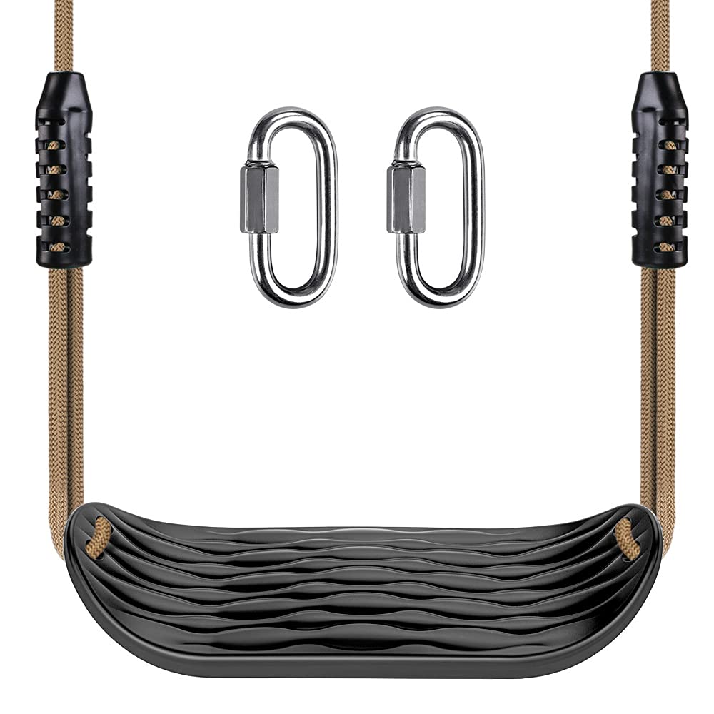SELEWARE backyard swing set ready for indoor or outdoor use.