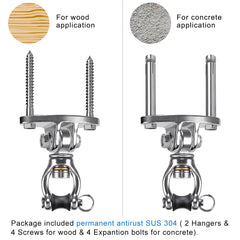 SELEWARE ceiling-mount installation with screws included